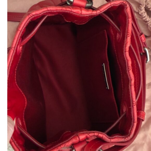 Miu Miu Matelassé Nappa Leather Bucket Bag - Picture 7 of 15